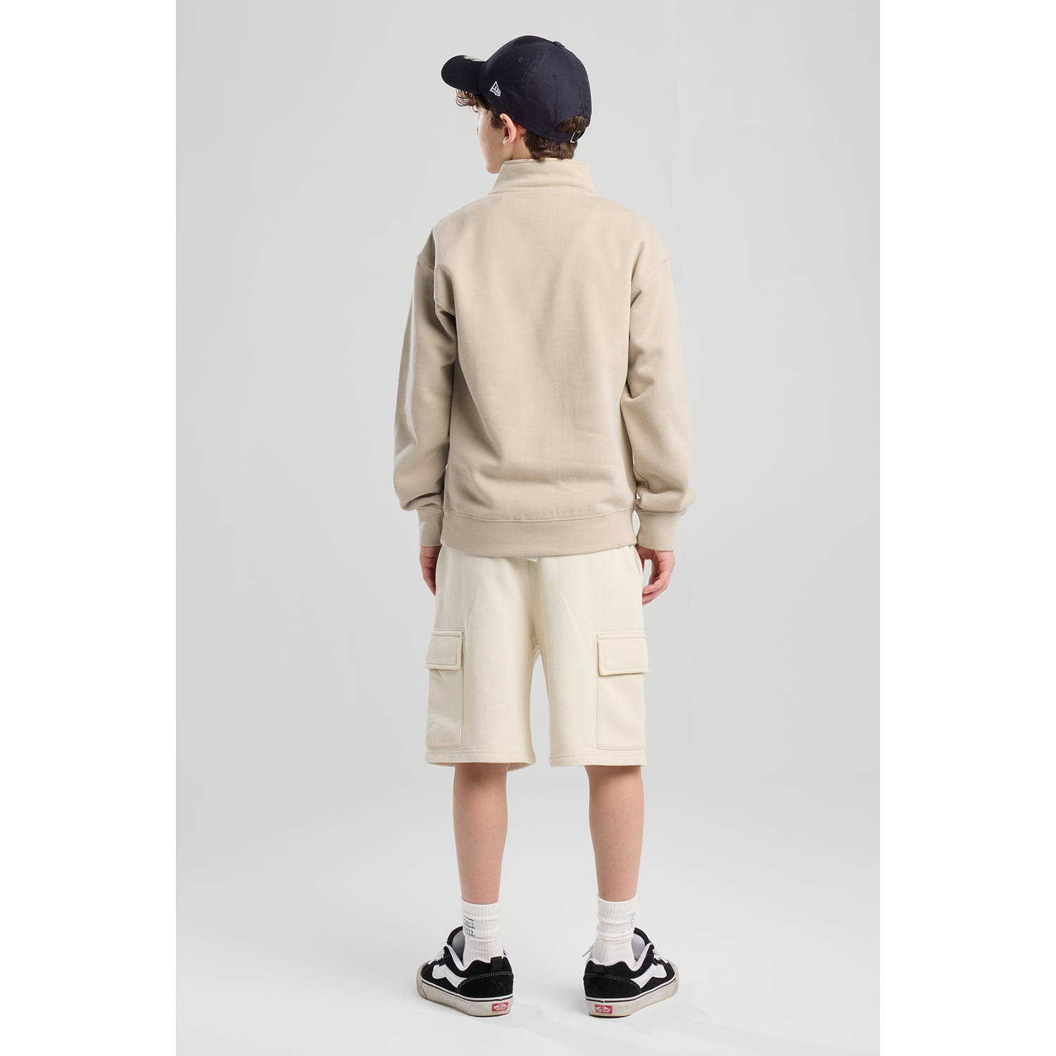America Today fleecetrui beige