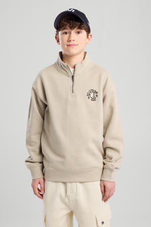 fleecetrui beige