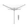 Brabantia Topspinner droogmolen - met metalen grondanker - 60 m - Metallic Grey