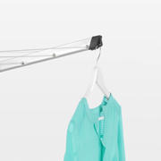 thumbnail: Brabantia Essential droogmolen - met betonanker - 30 m - Metallic Grey