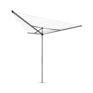 Essential droogmolen - met betonanker - 30 m - Metallic Grey