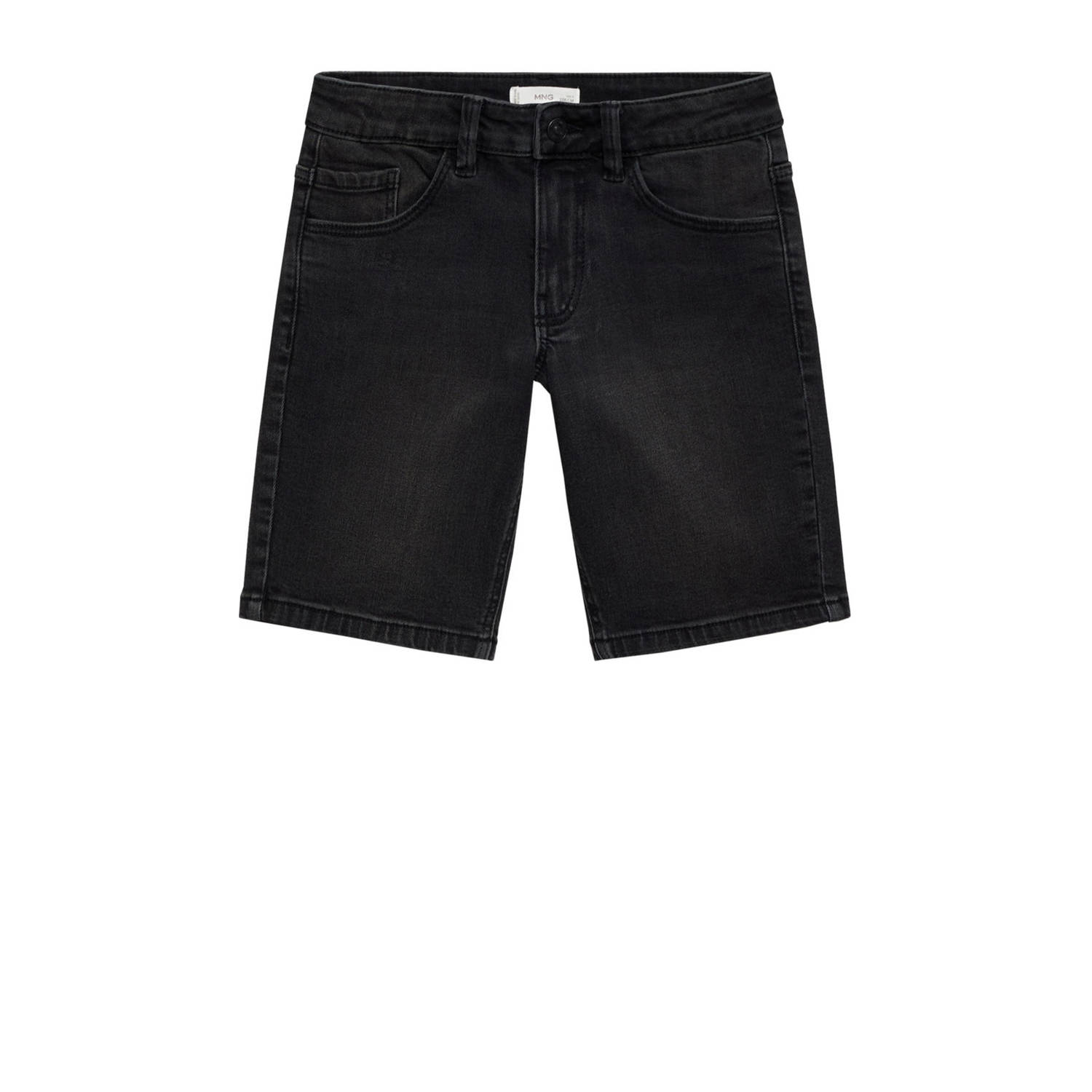 Mango Kids denim short black denim