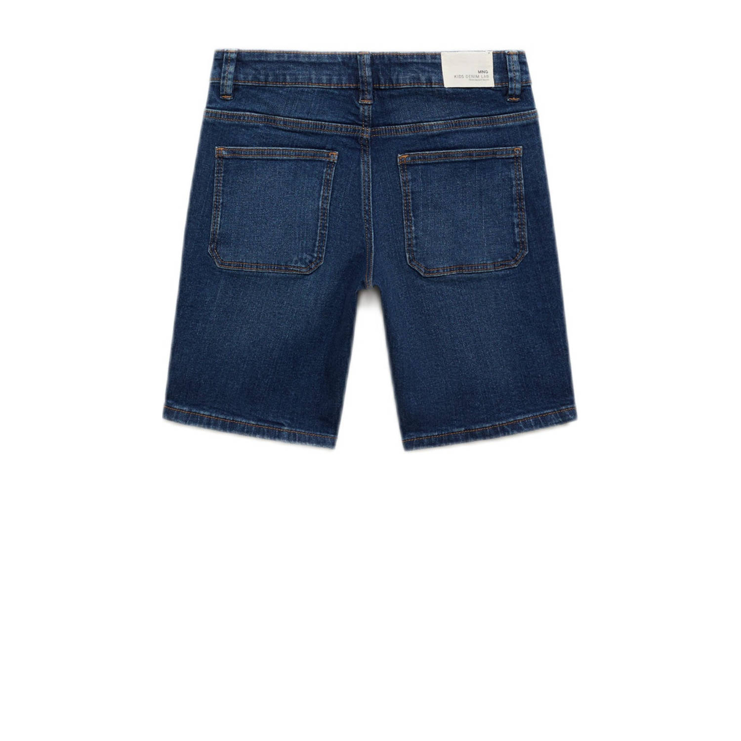 Mango Kids denim short dark blue denim