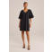 WE Fashion zomerjurk zwart