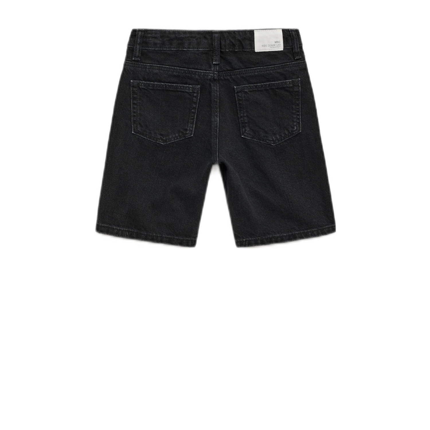 Mango Kids black denim short