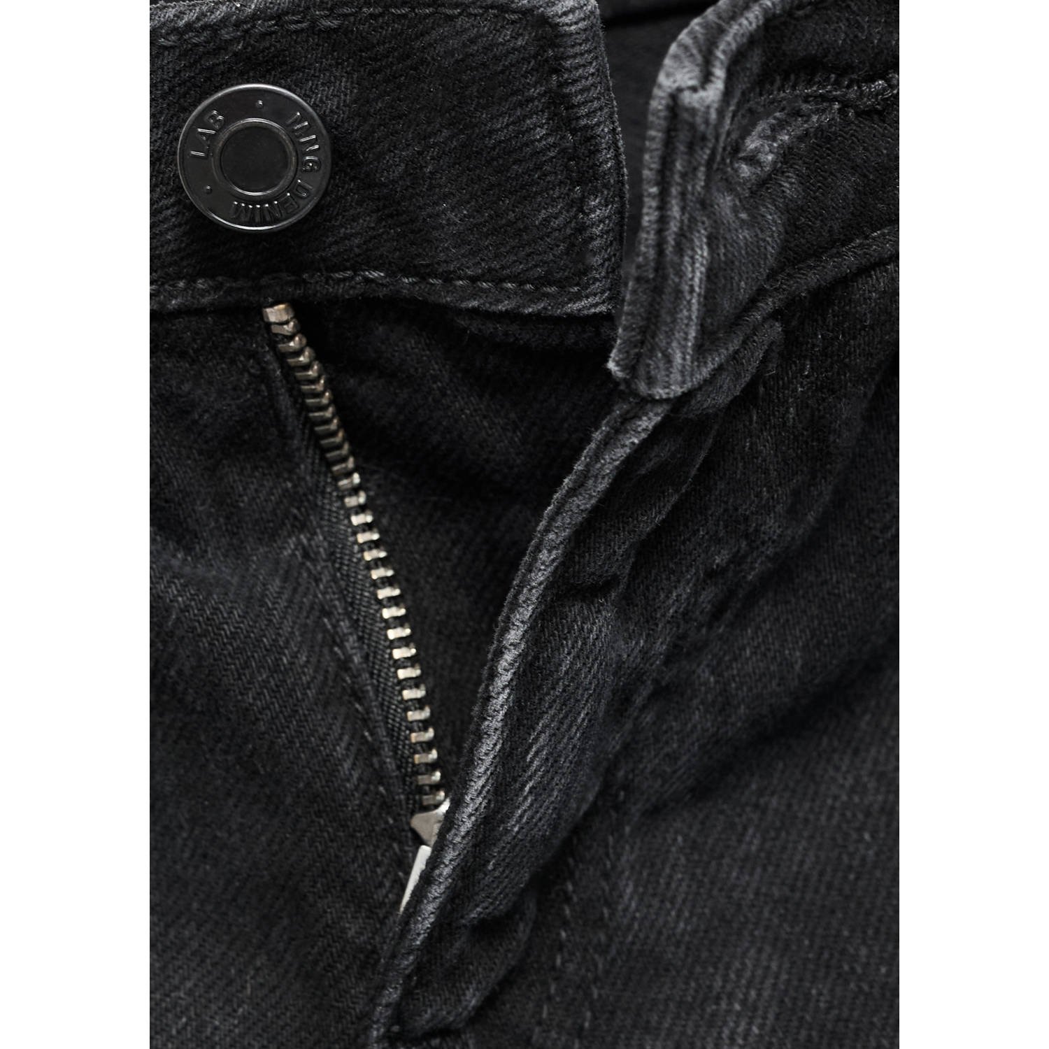 Mango Kids black denim short
