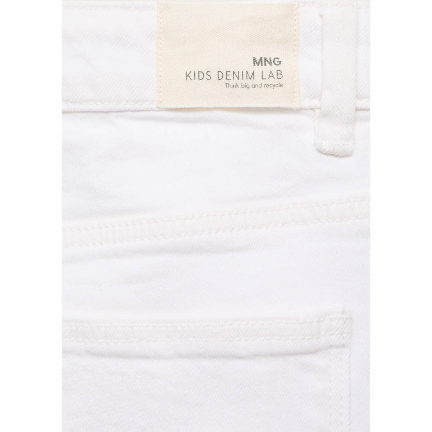 Mango Kids denim short wit