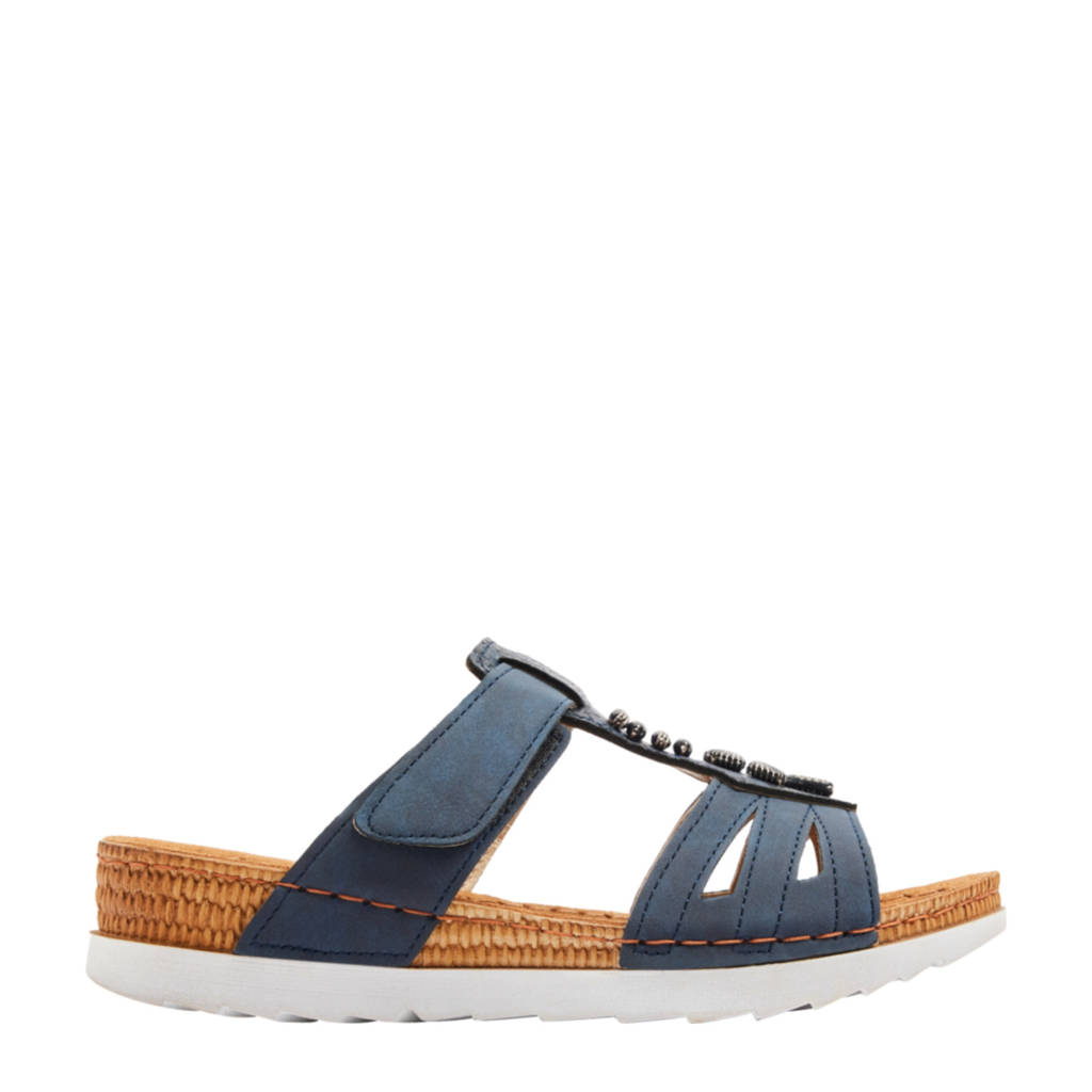 Easy Street comfort slippers donkerblauw wehkamp