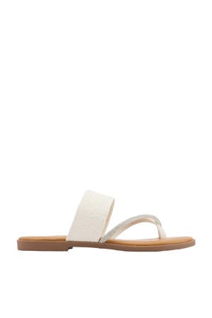 teenslippers wit