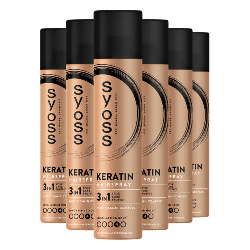 Syoss Keratin Haarspray 300 ml afbeelding