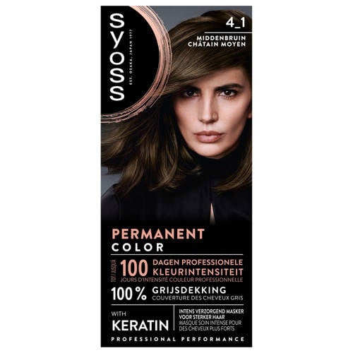 Syoss Color baseline 4-1 Middenbruin afbeelding