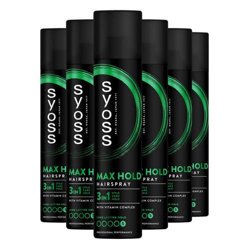 Syoss Max Hold Haarspray 300 ml afbeelding