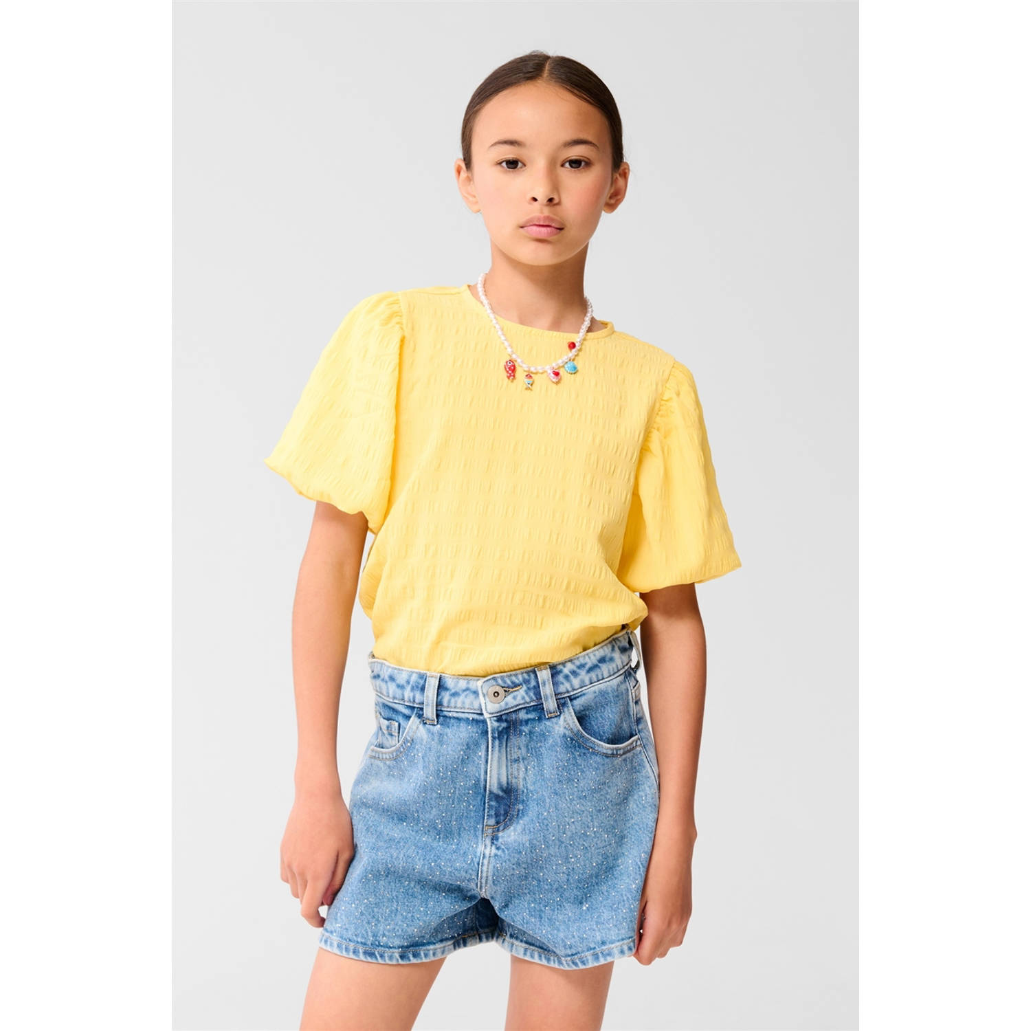 Shoeby blousetop geel