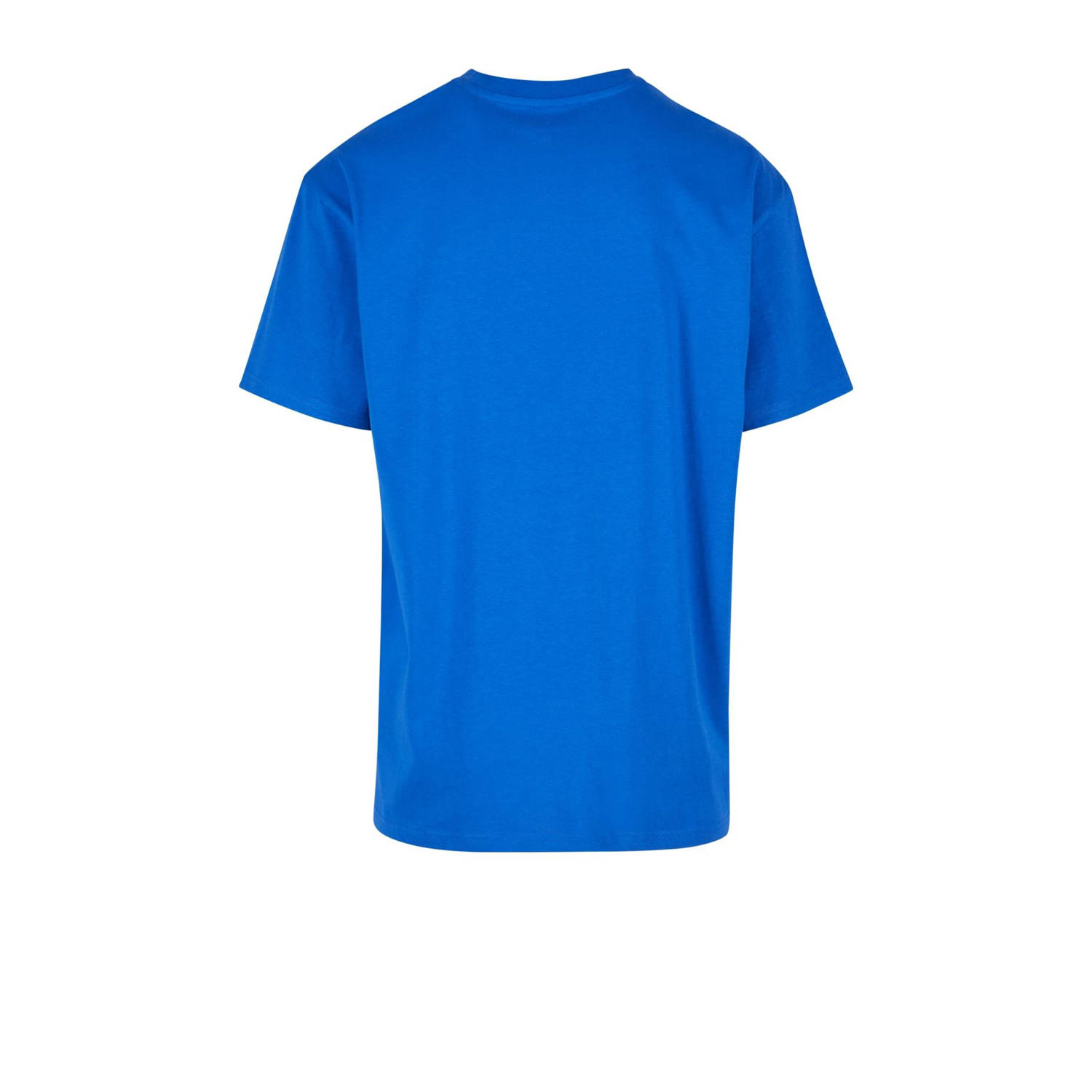 Urban Classics oversized T-shirt blauw