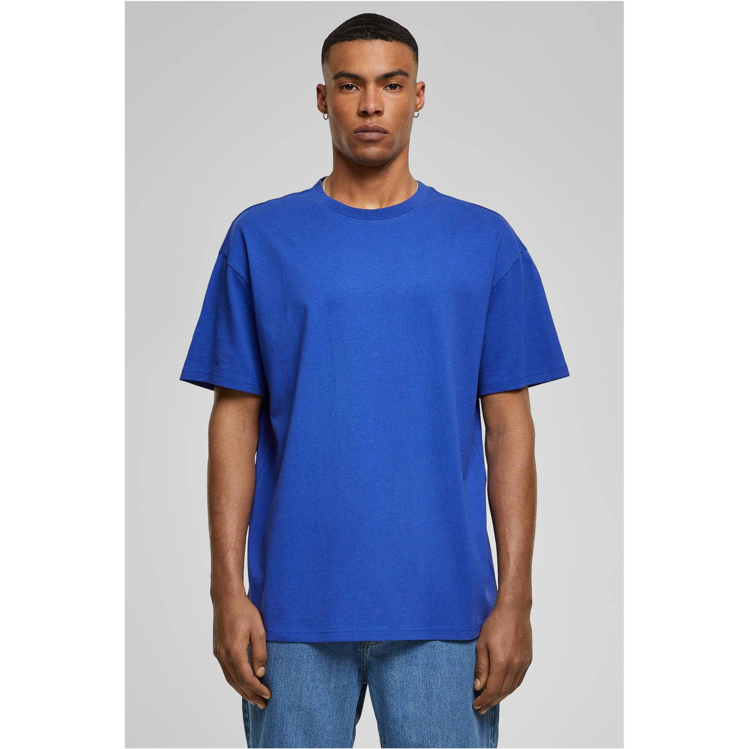 Urban Classics oversized T-shirt blauw