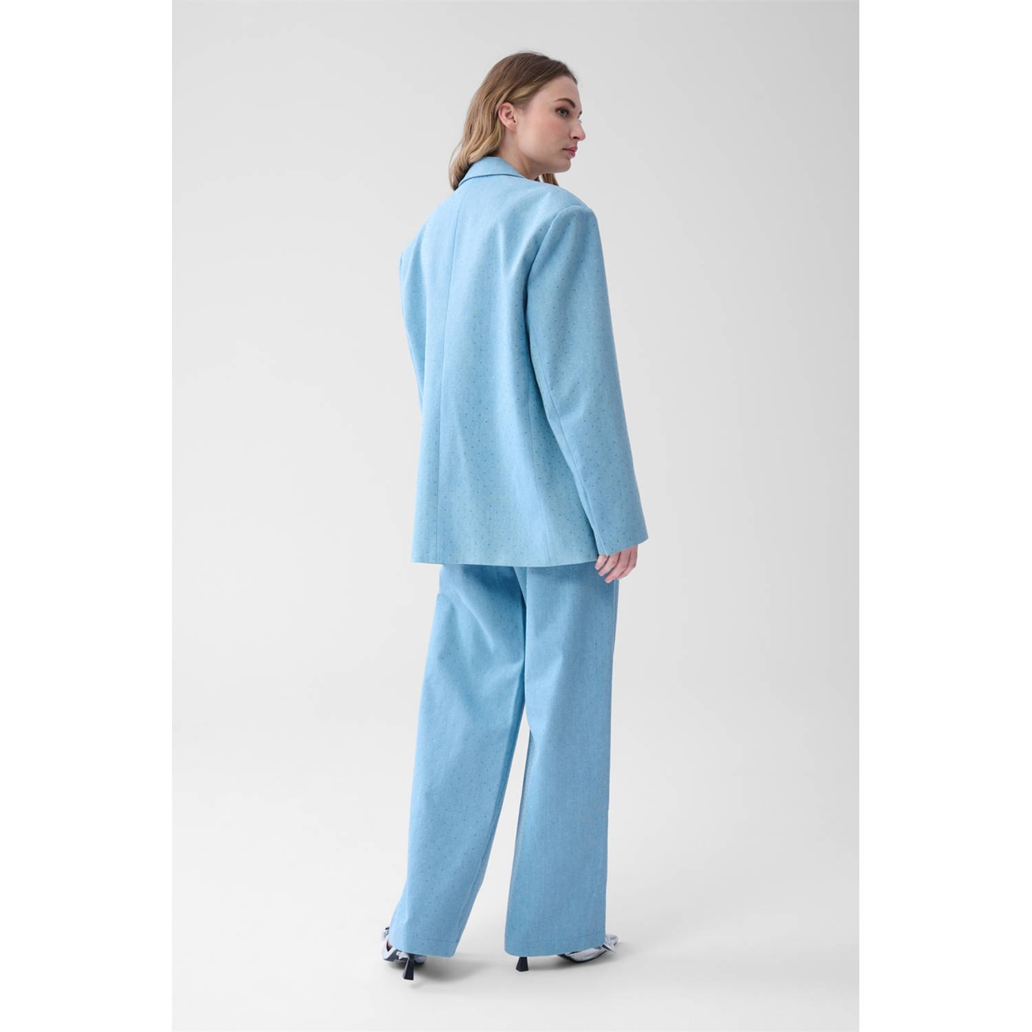 Shoeby oversized blazer blauw