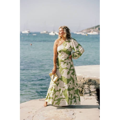 Bolina Island x Florine Hofstee maxi jurk groen afbeelding