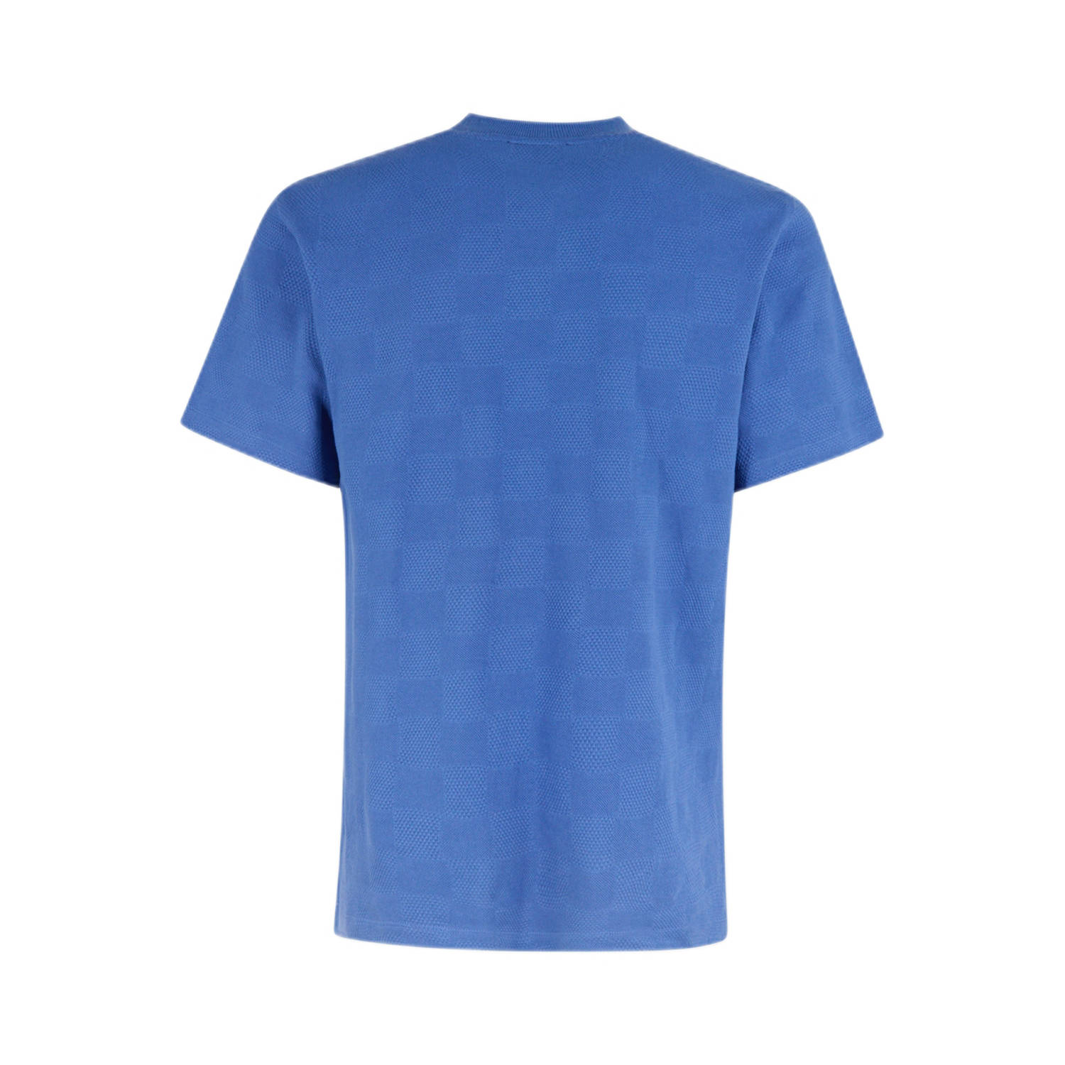 Shoeby T-shirt met textuur blauw