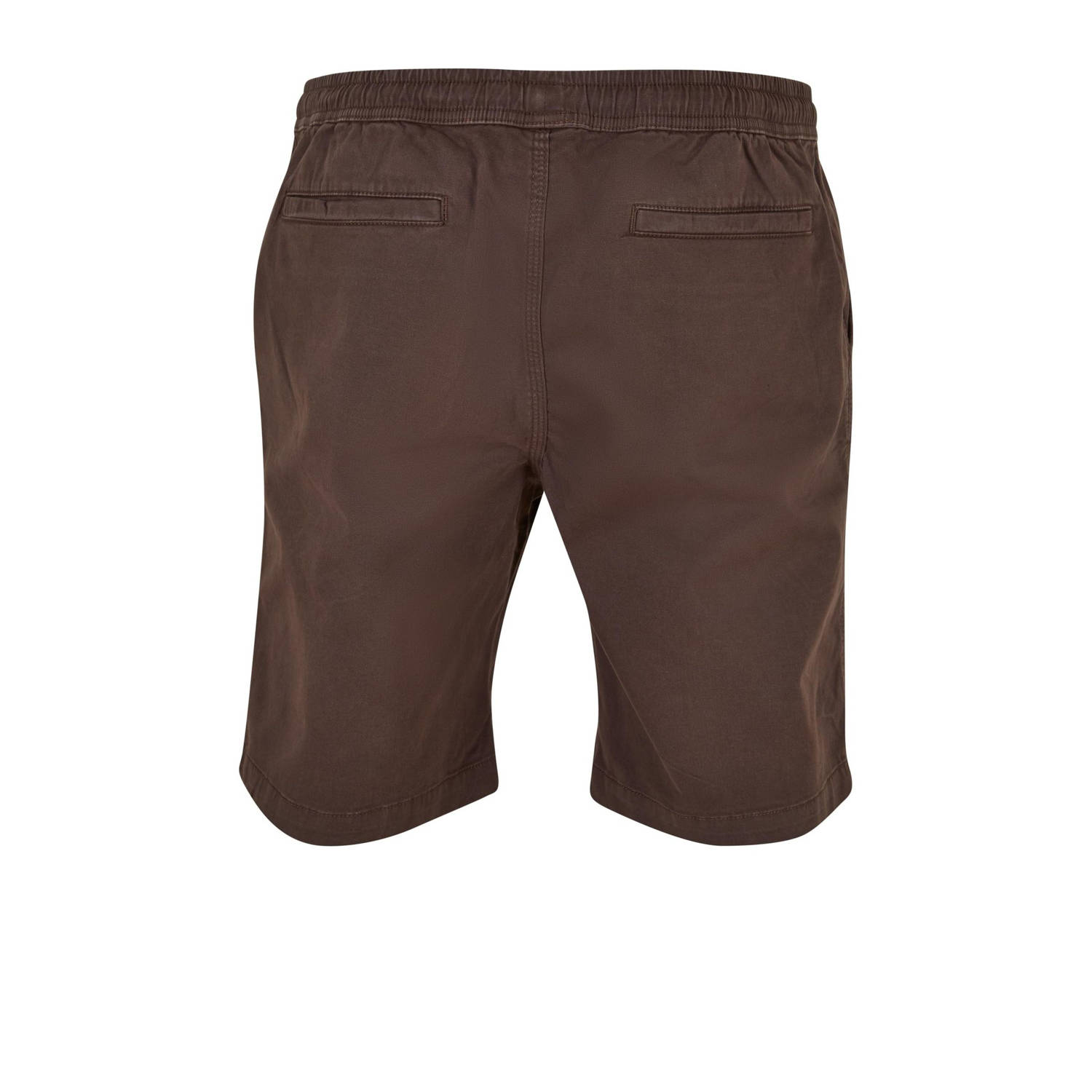 Urban Classics regular casual short donkerbruin
