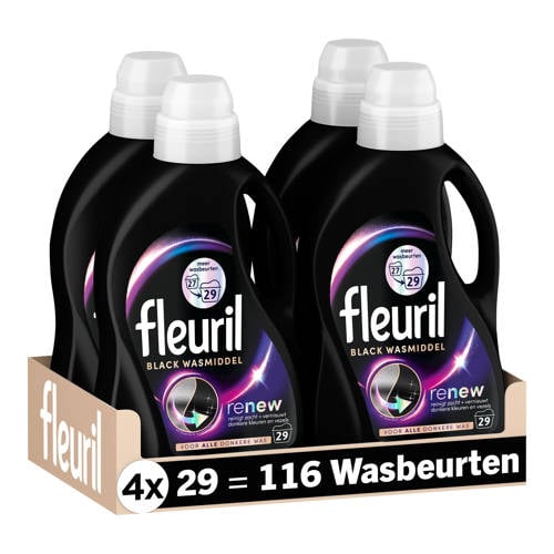 Fleuril Renew Black Wasmiddel - 116 wasbeurten afbeelding