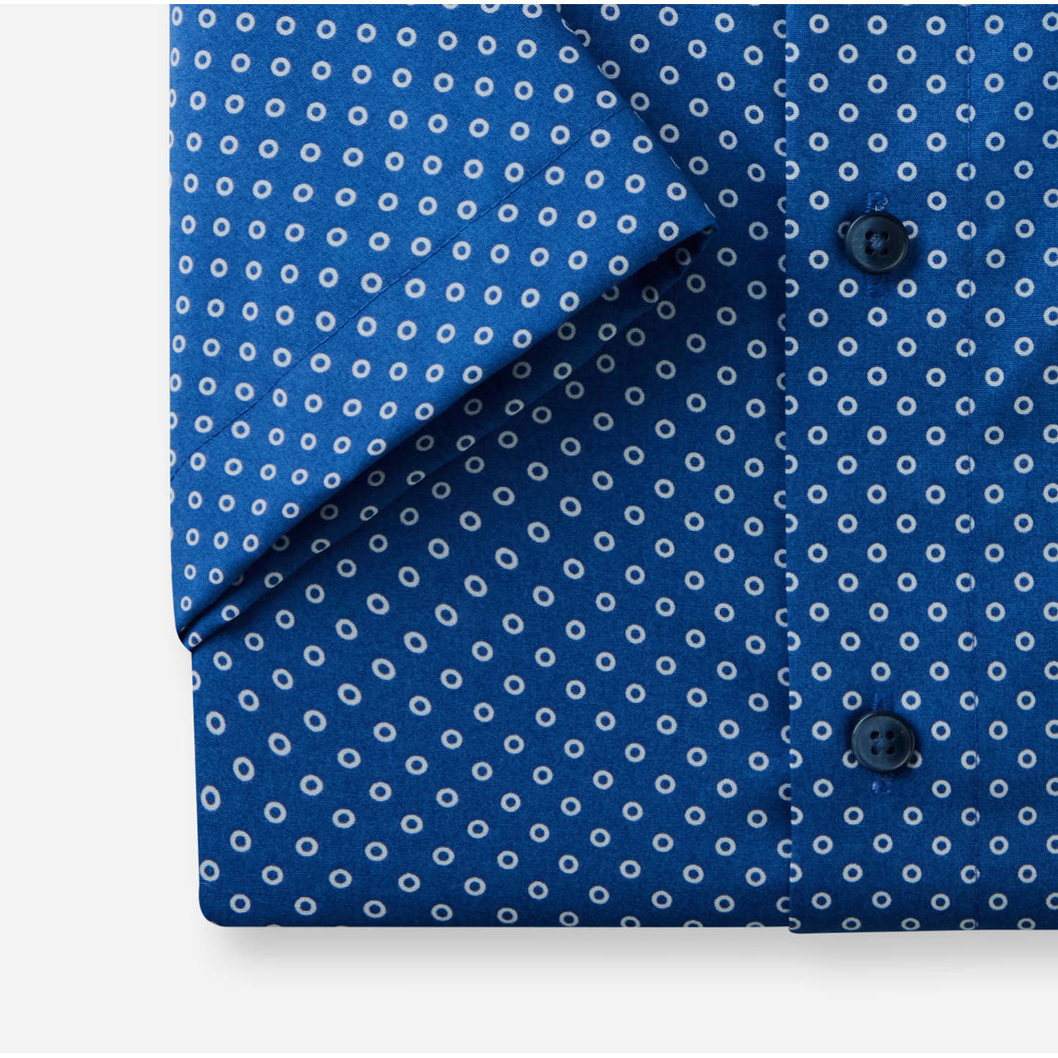 Olymp casual overhemd blauw
