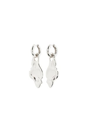 silver plated oorbellen Starlight