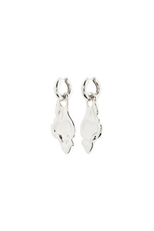 silver plated oorbellen Starlight