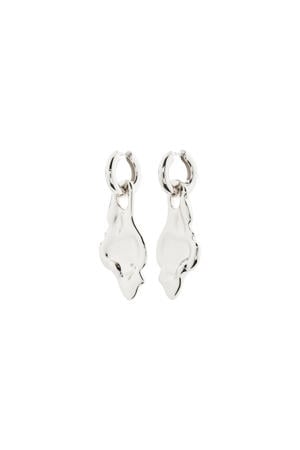 silver plated oorbellen Starlight