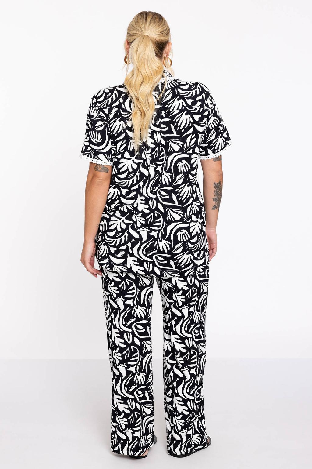 YOEK blouse zwart