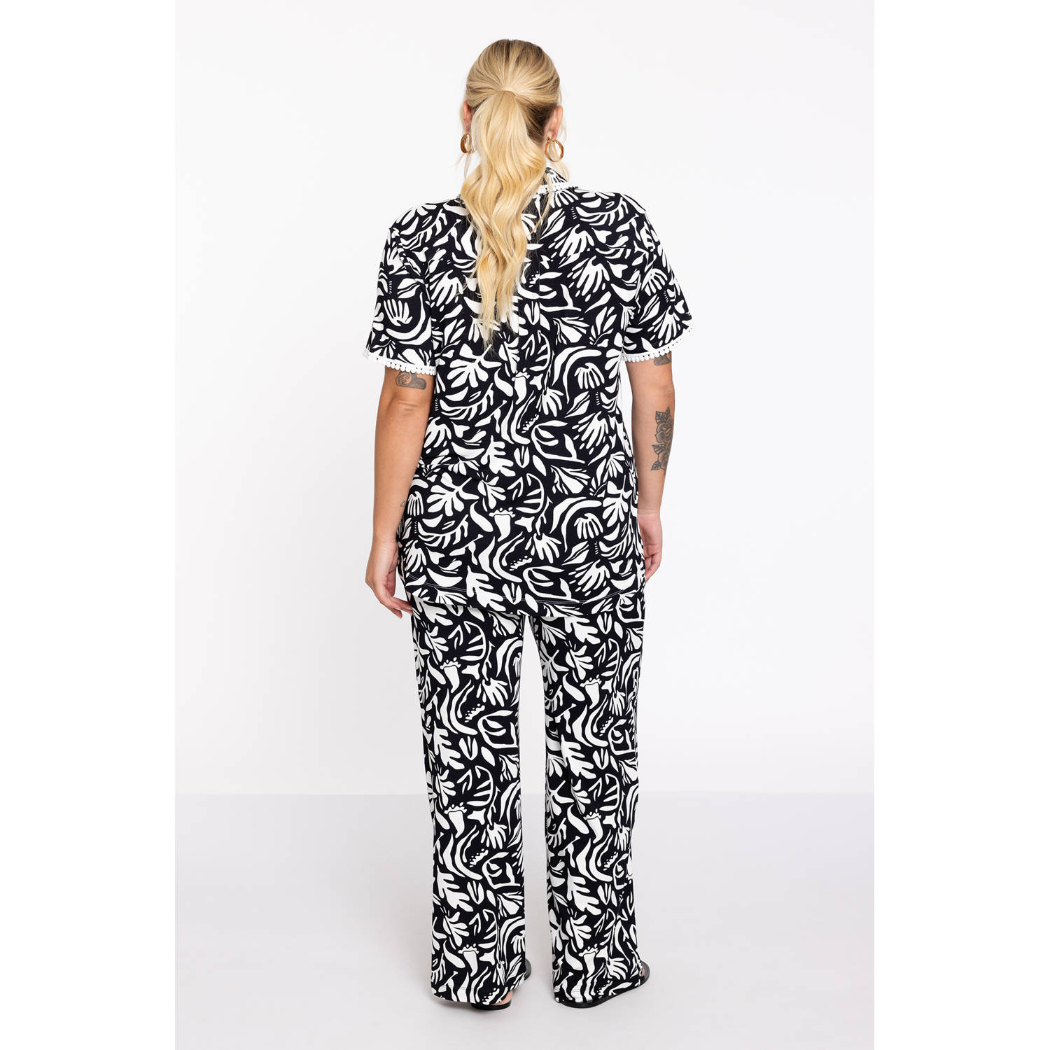 YOEK blouse zwart