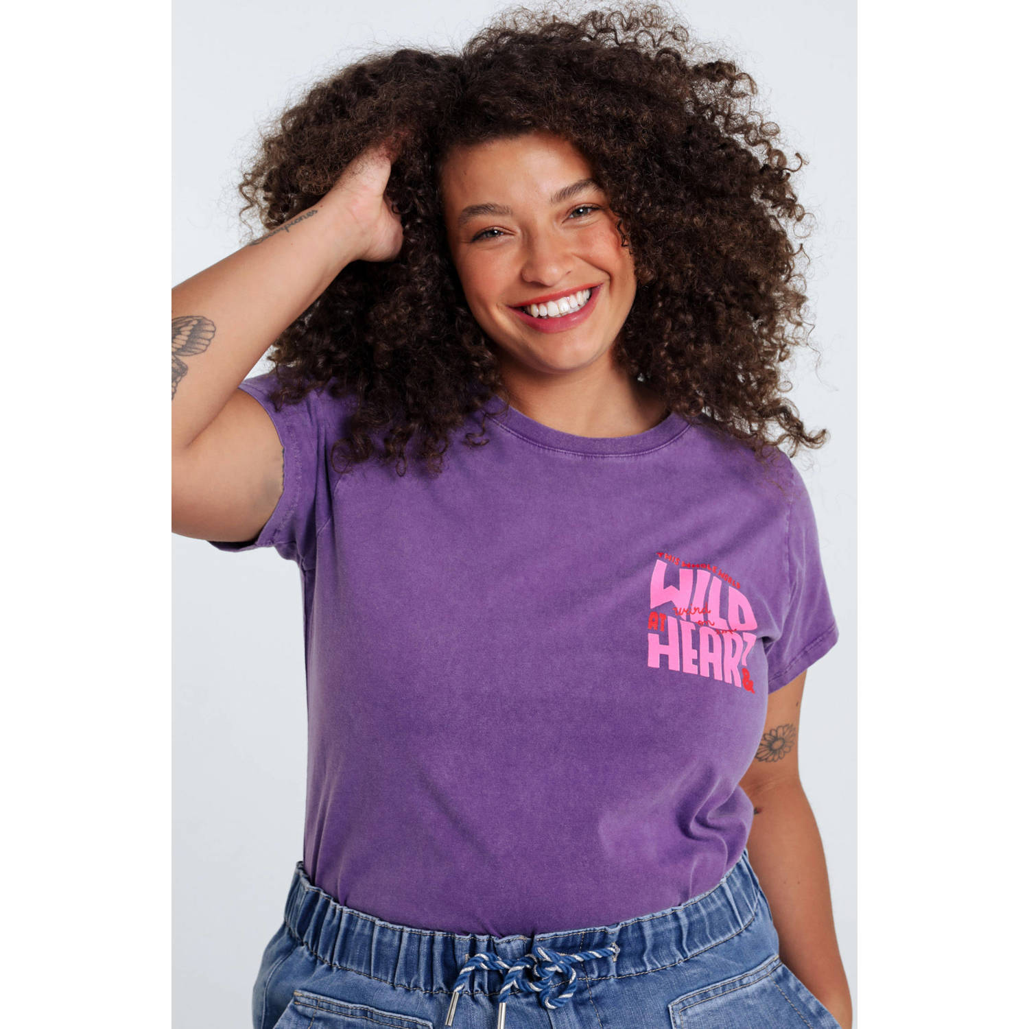 Paprika T-shirt paars