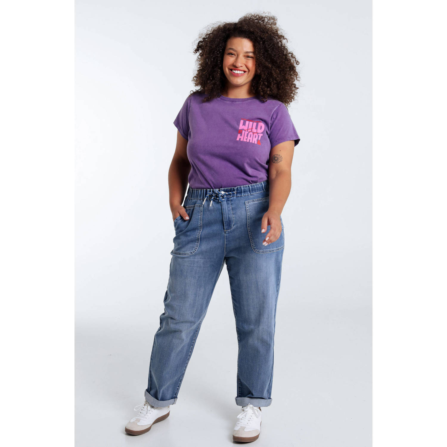 Paprika T-shirt paars
