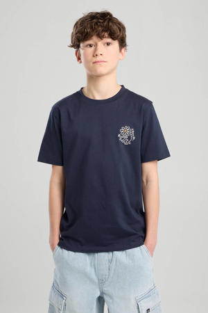 T-shirt donkerblauw