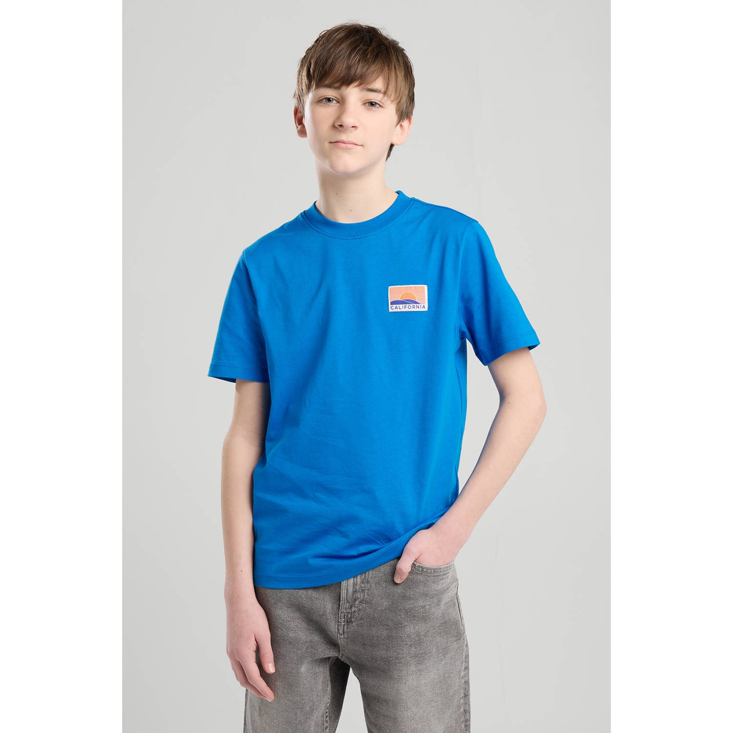 America Today T-shirt blauw
