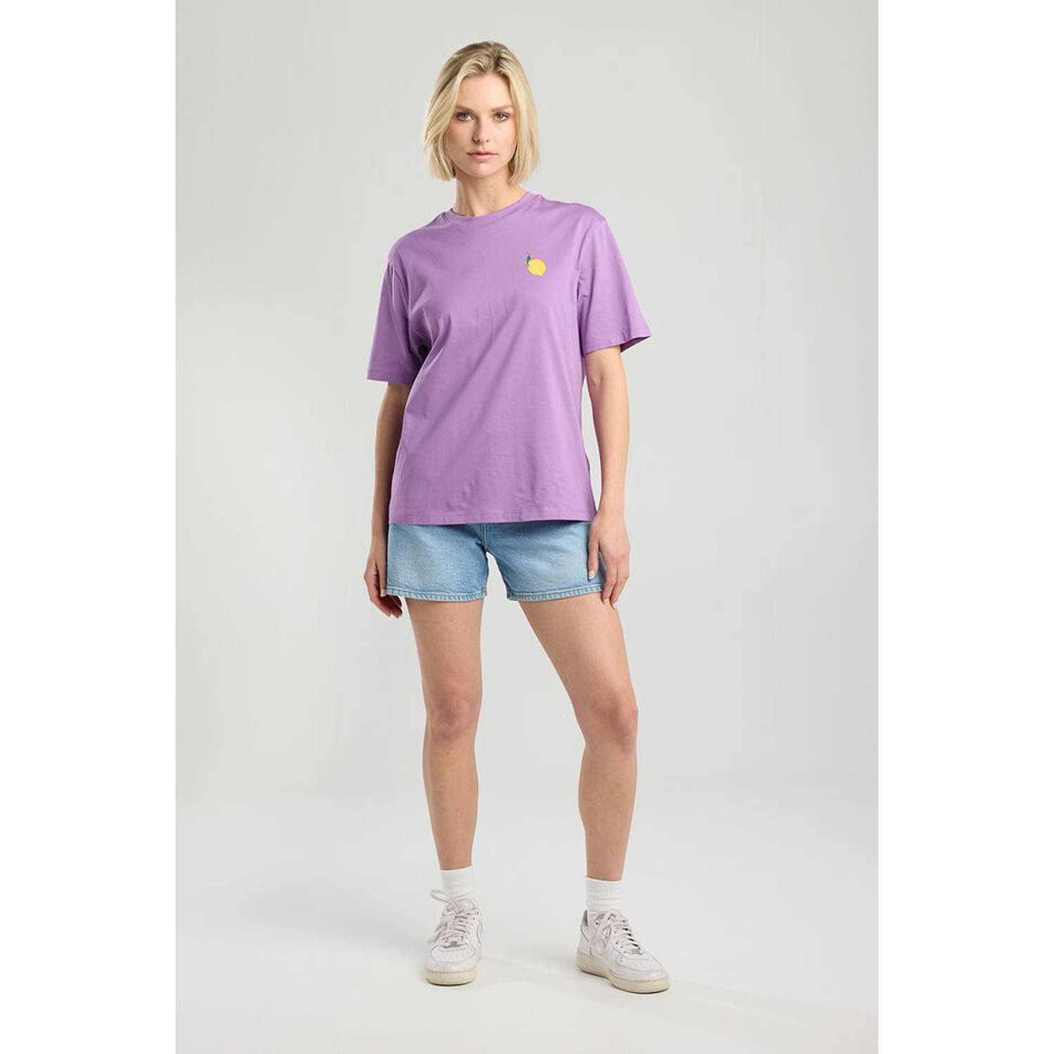 America Today T-shirt paars