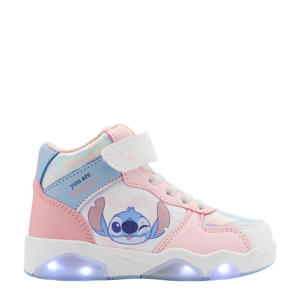   Stitch sneakers met lichtjes roze/wit