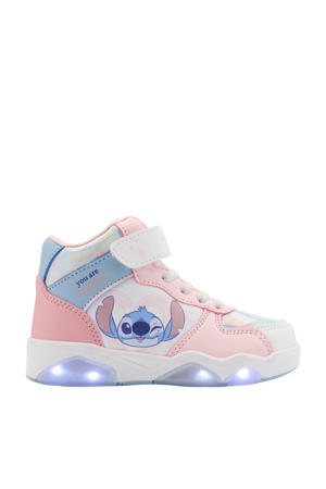   Stitch sneakers met lichtjes roze/wit
