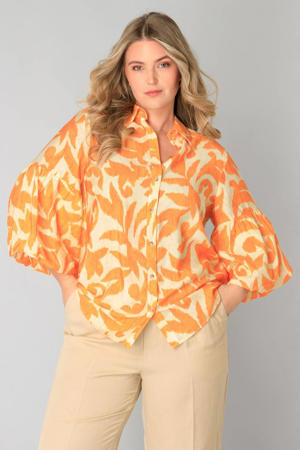 blouse oranje