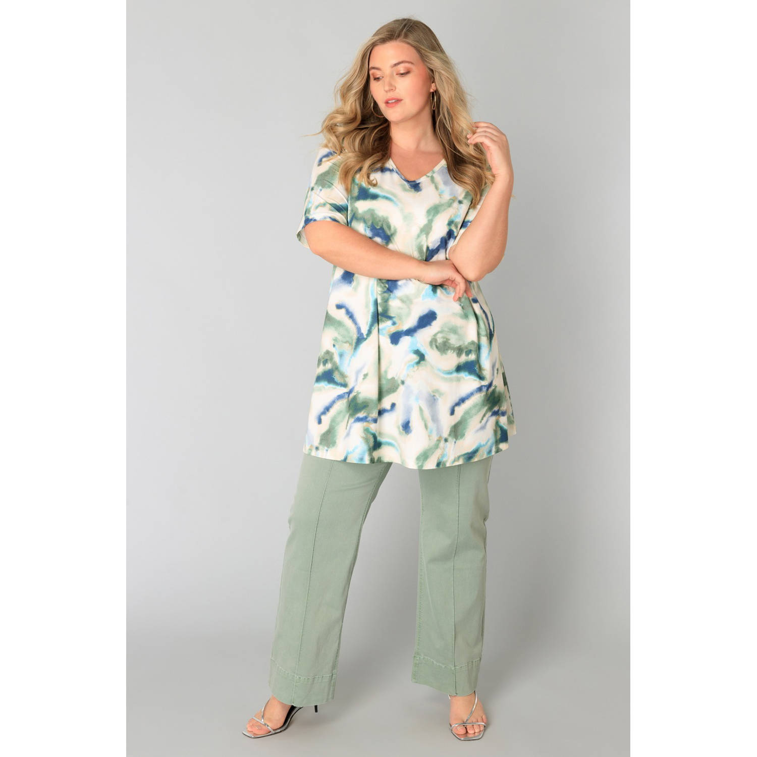 Yesta tuniek mintgroen
