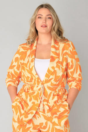 regular blazer oranje