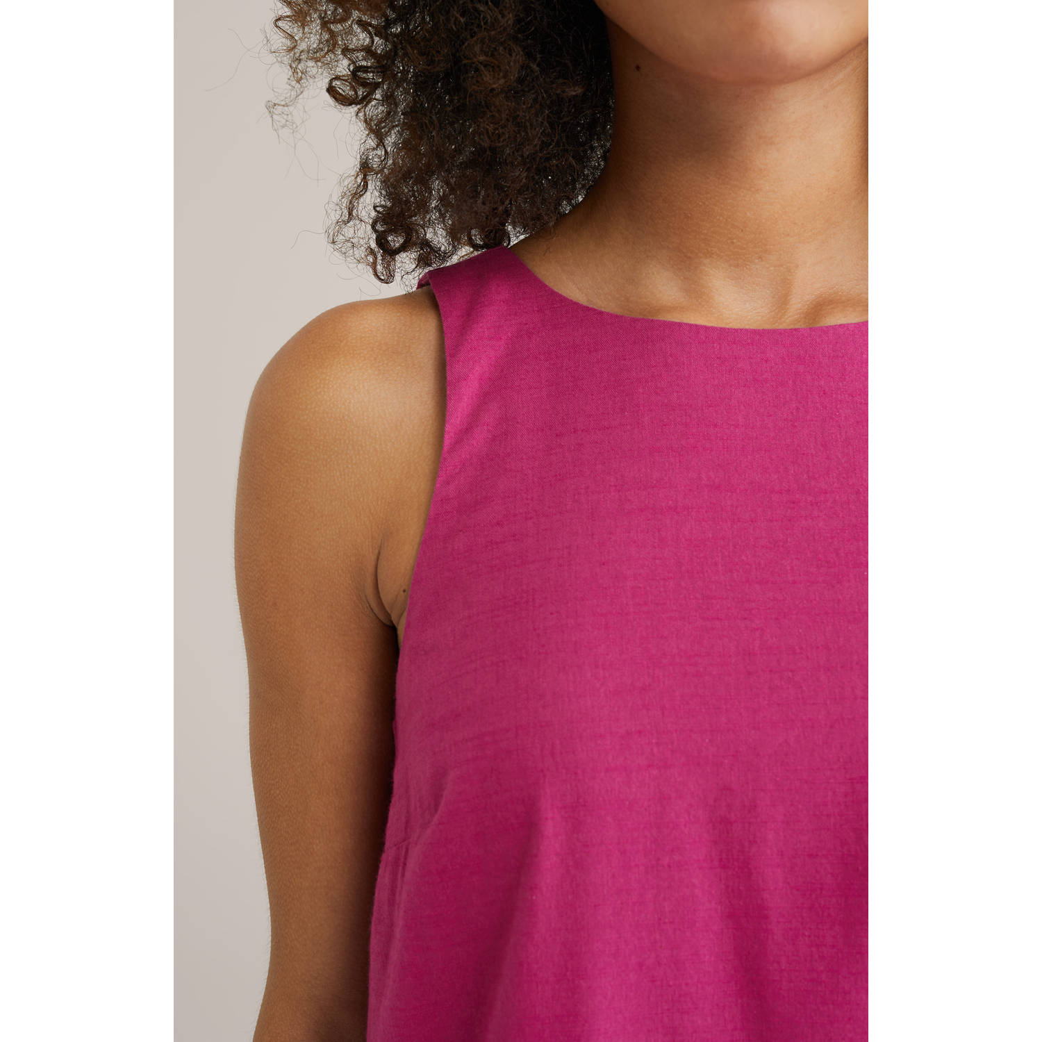 WE Fashion A-lijn jurk roze