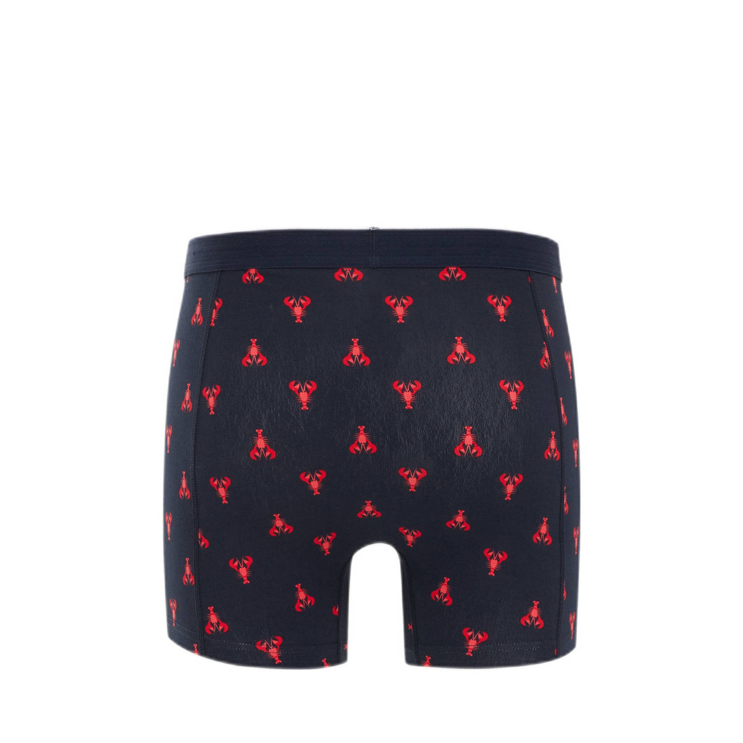 WE Fashion boxershort donkerblauw