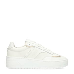 leren sneakers wit