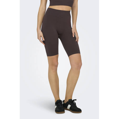 ONLY PLAY sportshort ONPJAIA donkerbruin afbeelding