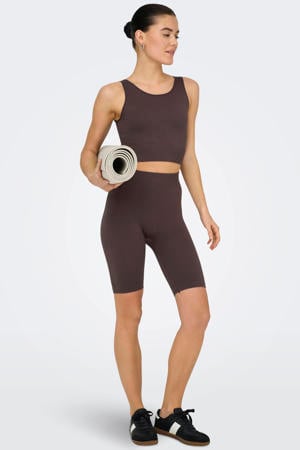 sportshort ONPJAIA donkerbruin