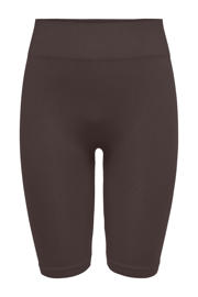 thumbnail: Donkerblauwe dames ONLY PLAY sportshort van nylon met slim fit, regular waist en effen