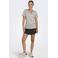 ONLY PLAY sportshirt ONPCORE lichtgrijs