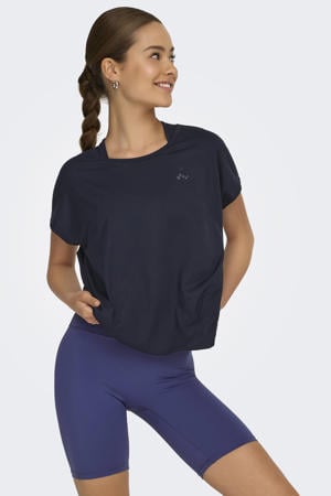 sportshirt ONPAUBREE donkerblauw