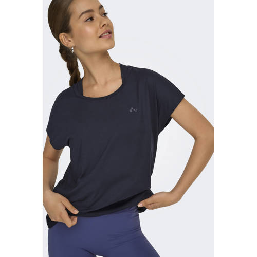 ONLY PLAY sportshirt ONPAUBREE donkerblauw afbeelding