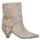 Babouche G-Anine-2 suède enkellaarzen beige
